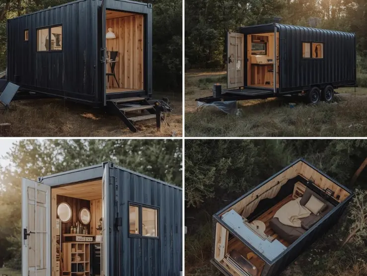 نموذج تشطيب داخلي لكونتينر